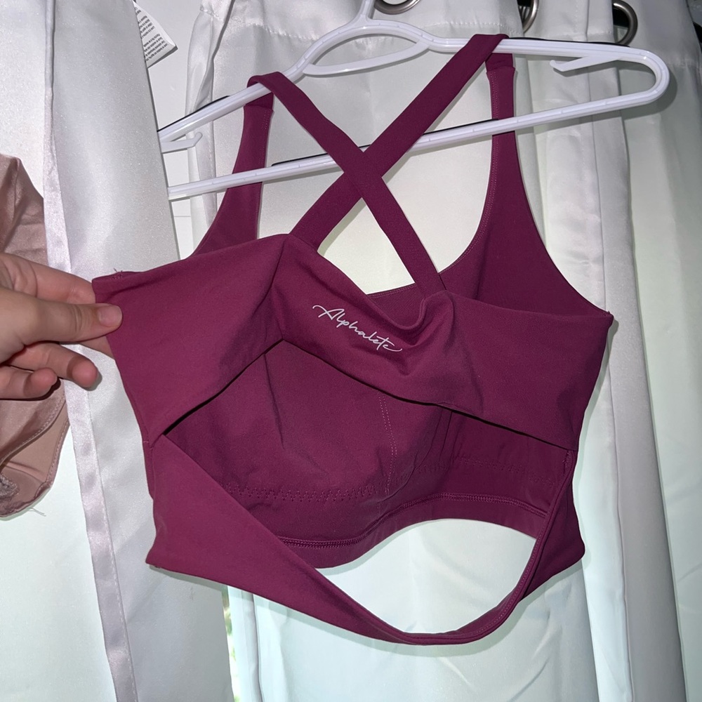 Alphalete sorts bra